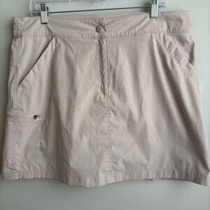 32° Cool Women’s Skort Size Large Beige Lightweight Golf Tennis Skirt